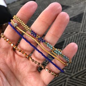 Mix of chan Luu stretch bracelets